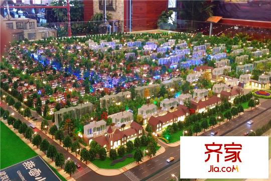 燕云小鎮(zhèn)售樓處沙盤(2015-03)