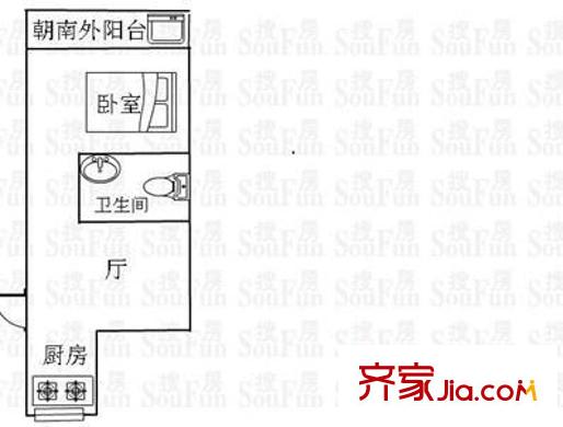 龍腰新村戶型圖