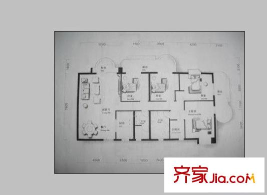 凱旋花園11層戶(hù)型圖