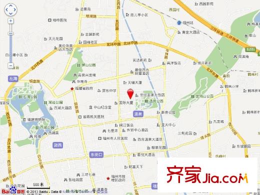 凱旋花園交通圖