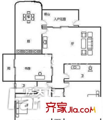 北尚新宿c區(qū)戶型圖戶型圖2 