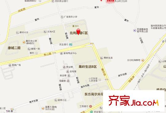 北尚新宿c區(qū)交通圖