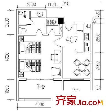 光榮新村 戶型圖