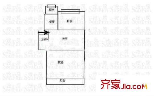 光榮新村 戶型圖