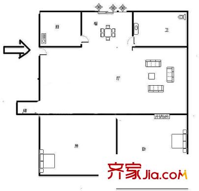 光榮新村 戶型圖