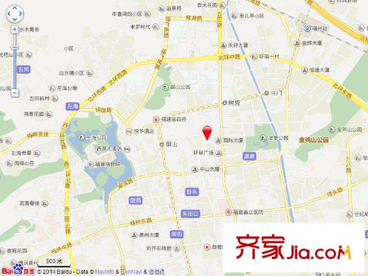 觀風亭新苑交通圖