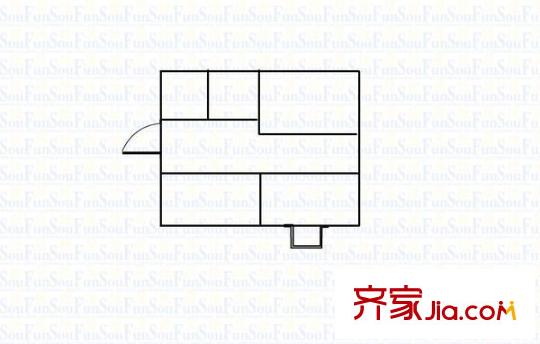 福興嘉園 3室 戶型圖