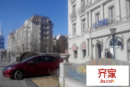 海河新天法桐墅小區(qū)實景（2015-3-2）