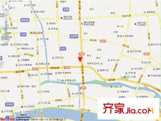 福晟錢隆首座交通圖