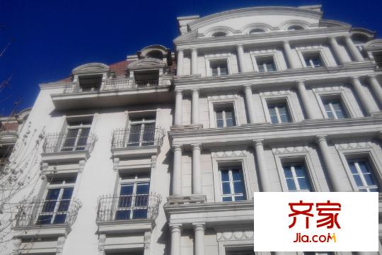 海河新天法桐墅小區(qū)實景（2015-3-2）