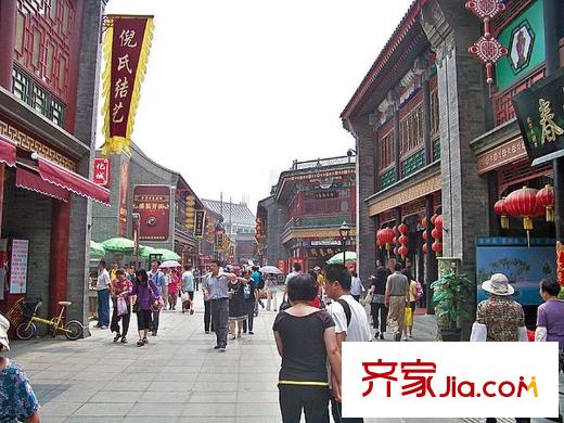 海河新天法桐墅周邊古文化街