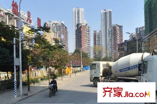 中茵名仕花城配套圖周邊配套 街道