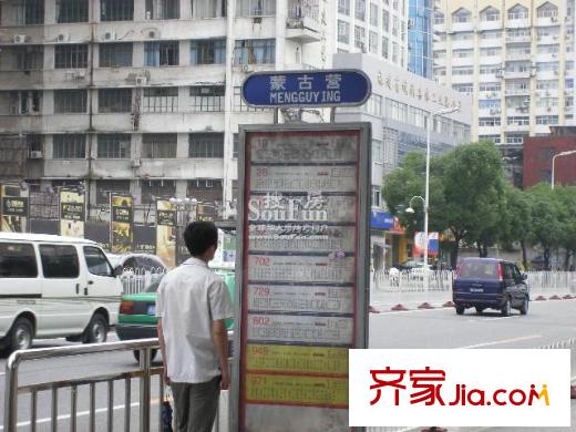 陽光白金瀚宮交通圖公交站牌
