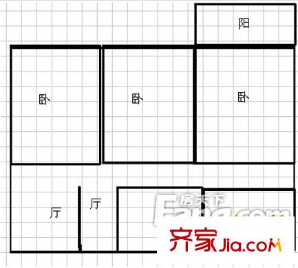 亞峰小區(qū) 戶型圖