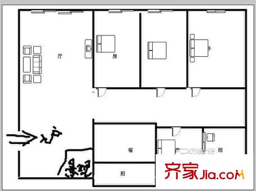 錦繡溫泉 戶型圖
