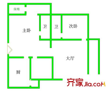 錦繡溫泉 戶型圖