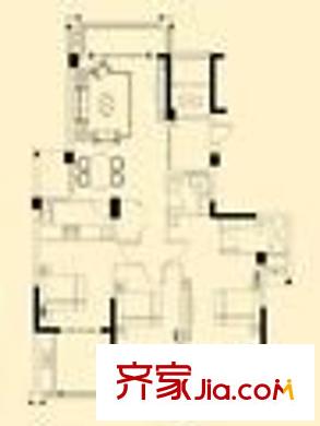 河南新村 2室 戶型圖