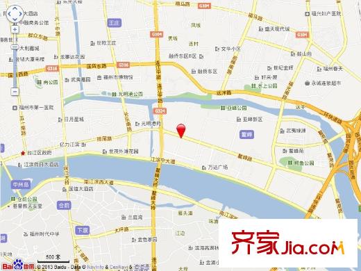 瓜果城交通圖