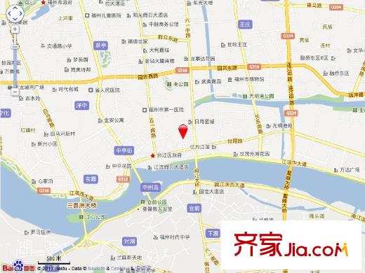 南臺商貿(mào)中心交通圖