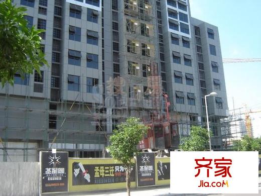 基星閣外景圖 7月15日 工程進(jìn)度