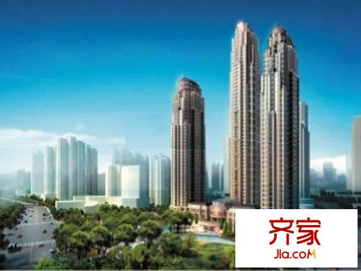 天津大都會全景效果圖