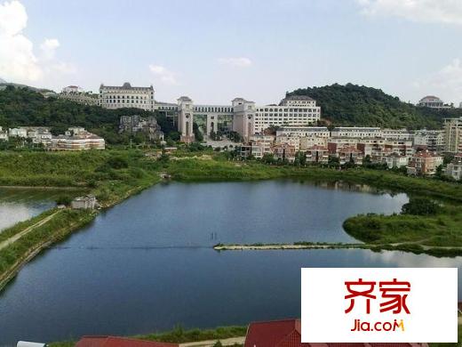 中天桂湖云庭外景圖 