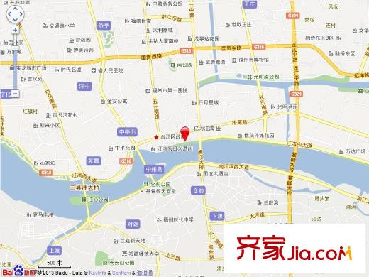 元洪錦江二期交通圖
