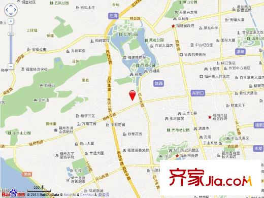 銀湖花園交通圖