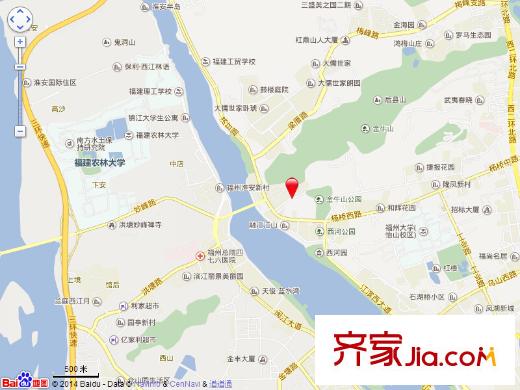 金牛御景交通圖