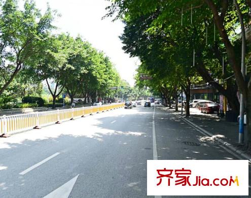 中福西湖花園配套圖周邊配套 街道