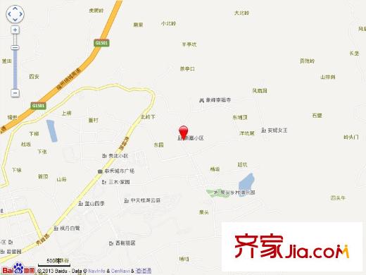 新嘉小區(qū)交通圖