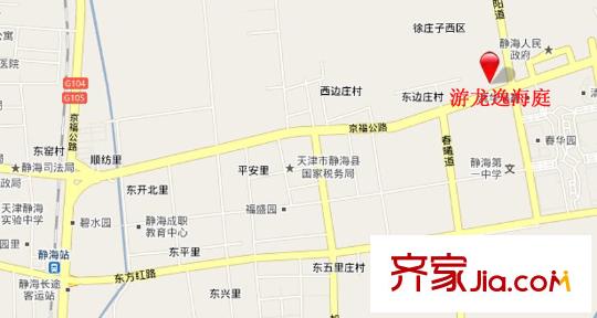 游龍逸海庭院電子地圖