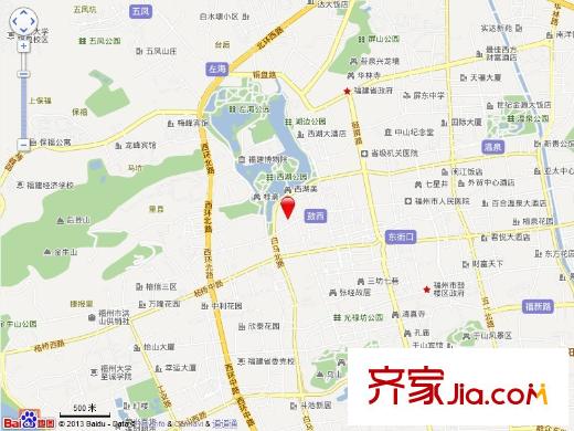 華湖花園交通圖