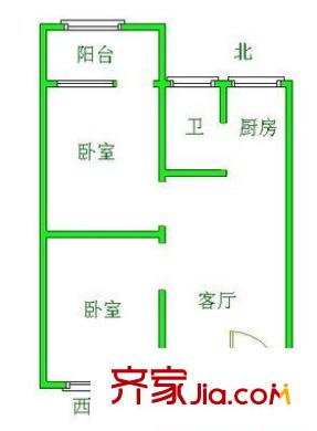 北興園戶型圖