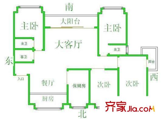 融僑錦江A區(qū) 戶型圖
