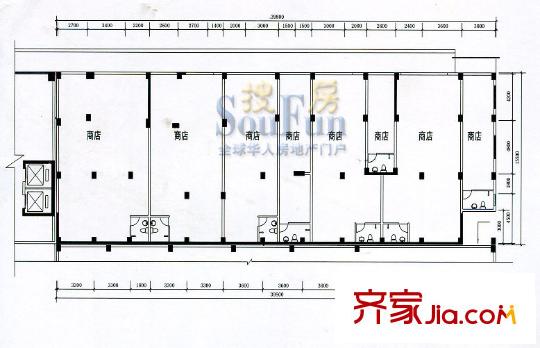 富商世家 戶型圖