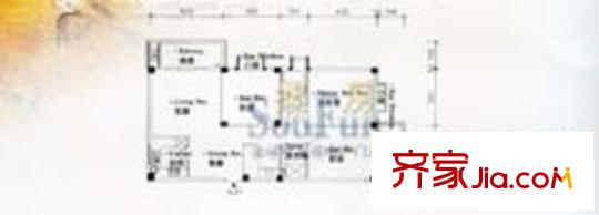  衣錦華庭 戶型圖