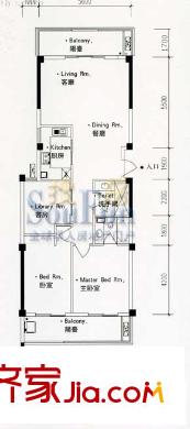  衣錦華庭 戶型圖
