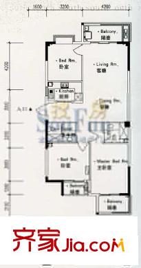  衣錦華庭 戶型圖