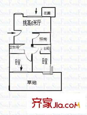 迎鑫碧水琴灣 戶型圖
