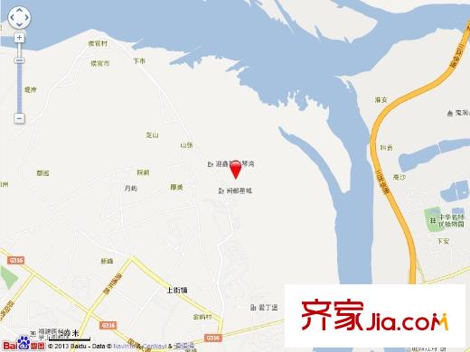 碧水琴灣交通圖