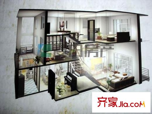 香江明珠 4室 戶型圖