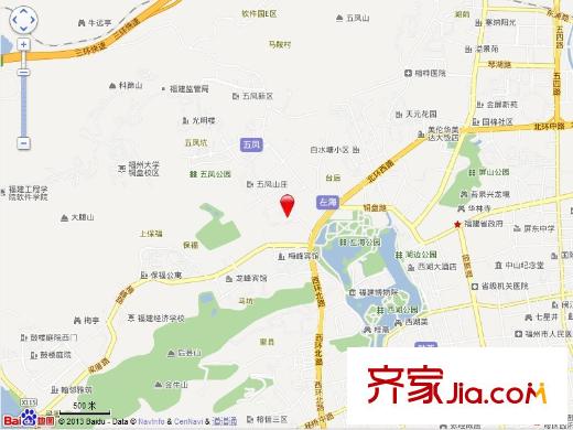 海景花園交通圖