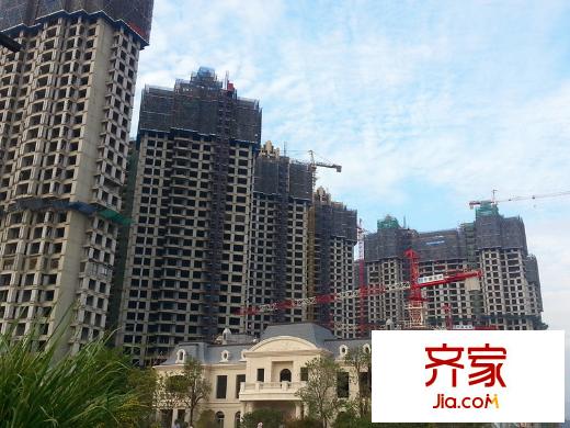 正榮潤園外景圖工程進度2013.10.17
