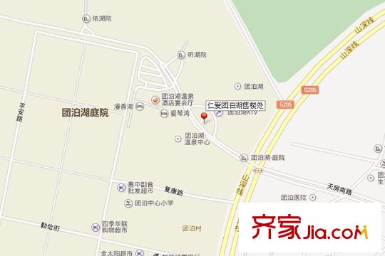 仁愛團泊湖丁香島交通圖