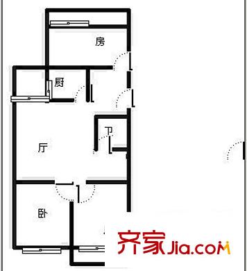上洋小區(qū) 3室 戶型圖