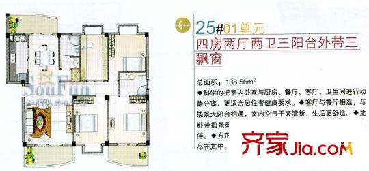 水岸華庭 戶型圖
