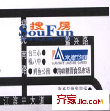 水岸華庭交通圖