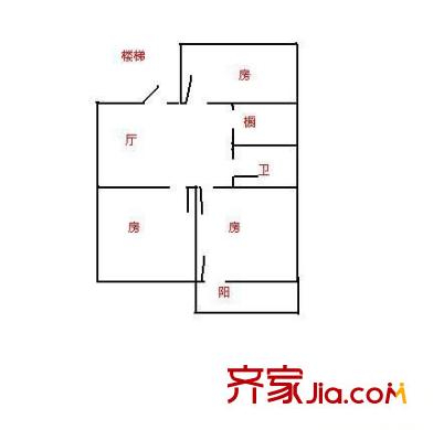 安泰中心 3室 戶型圖
