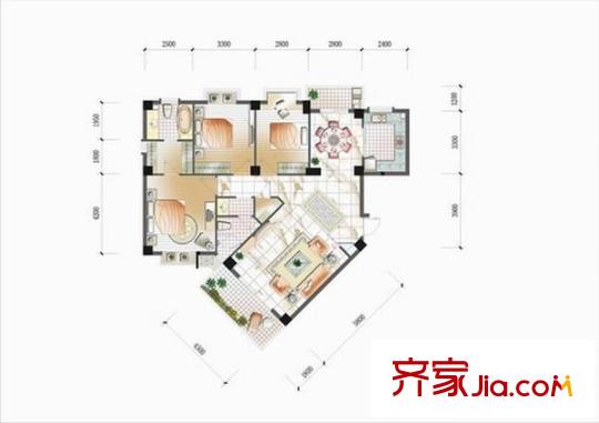 家天下三木城  戶型圖